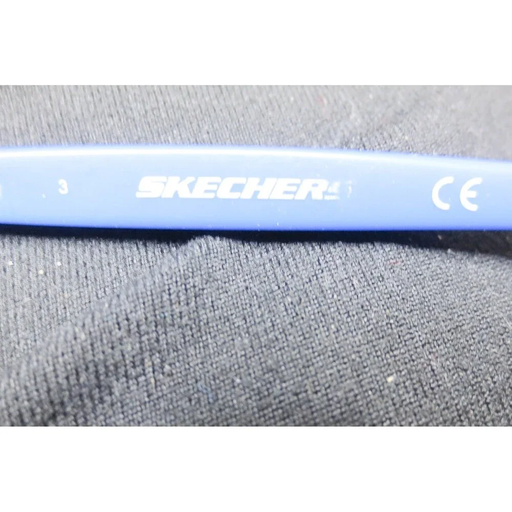 Skechers SE1198 092 Eyeglasses Black Blue Rectangular Frames 48-15-130